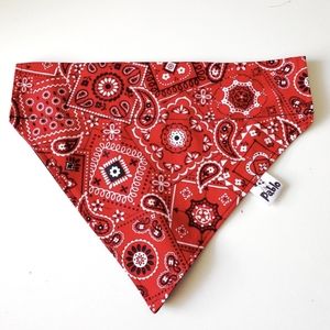🐶 3 for $15 * Pablo Cowboy Paisley Over The Collar Dog Bandana